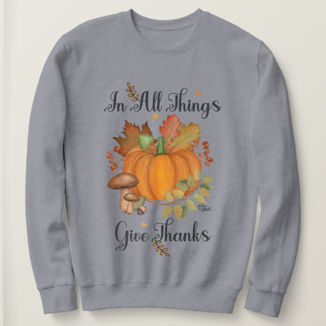 Thanksgiving Kvinnor T-Shirt (Design framsida)