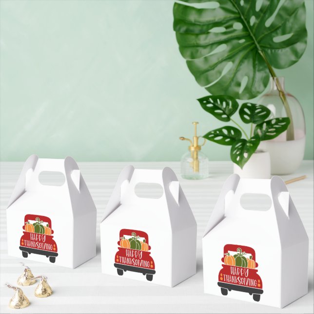 Thanksgiving Lastbil Presentaskar (Multipel)