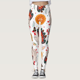 Thanksgiving ledamot, jag är Lycklig eftersom jag  Leggings