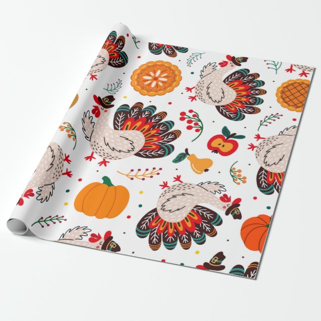 Thanksgiving ledamot, jag är Lycklig eftersom jag  Presentpapper (Utrullad)