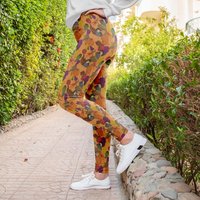 Thanksgiving Leggings (Go for a stroll before the Thanksgiving meal.)