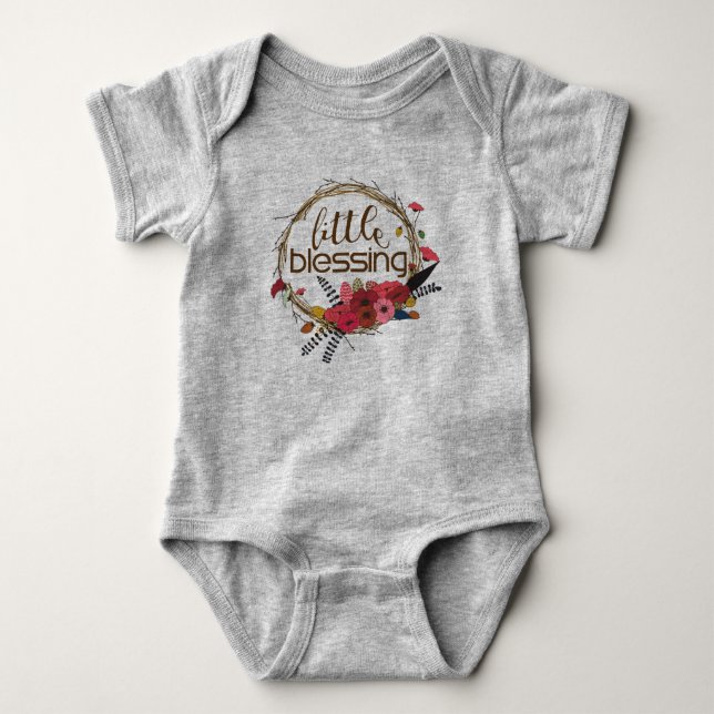 Thanksgiving Little Blating Infant Bodykostym T Shirt (Framsida)