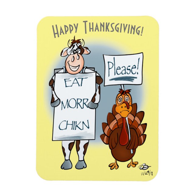 Thanksgiving Magnet (Vertikal)