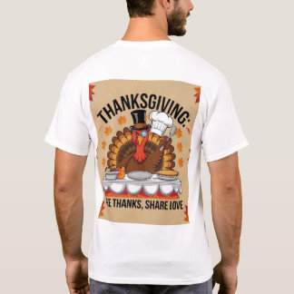 Thanksgiving Manar bassc T-shirt