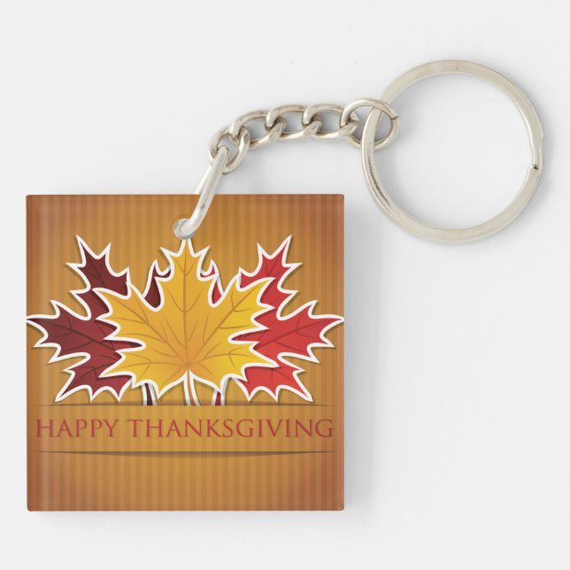 Thanksgiving maple löv (Baksidan)