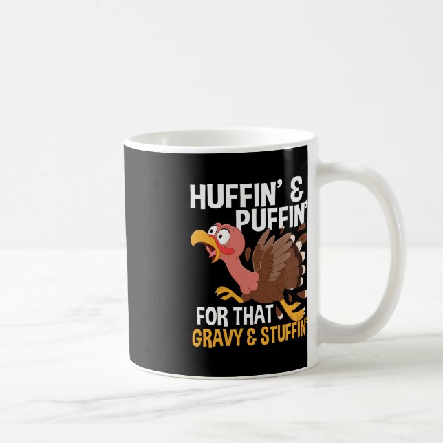 Thanksgiving Marathon som kör Turkiet hösten H Kaffemugg (Höger)