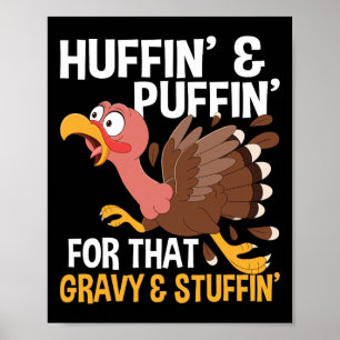 Thanksgiving Marathon som kör Turkiet hösten H Poster