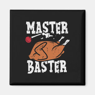 Thanksgiving Master Baster Roligt Turkiet Day Fall Magnet