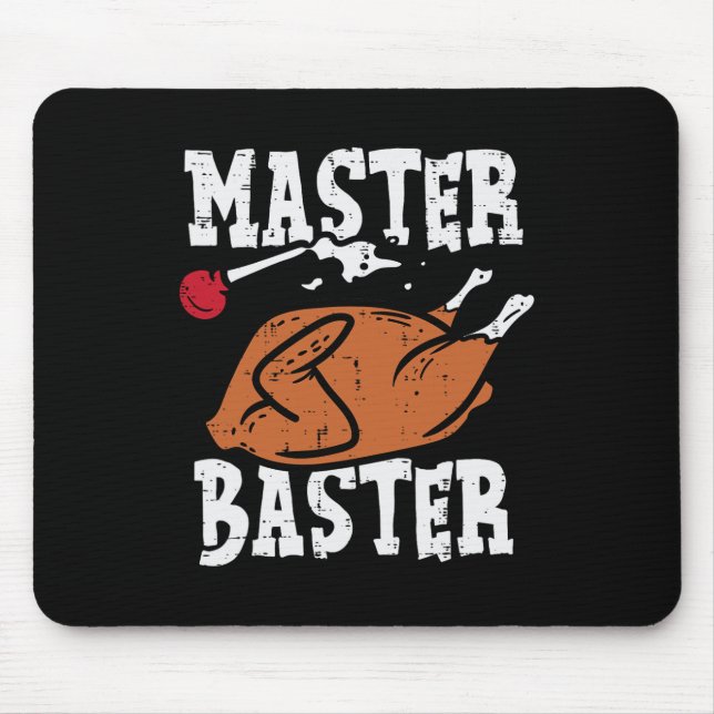 Thanksgiving Master Baster Roligt Turkiet Day Fall Musmatta (Framsidan)