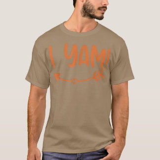 Thanksgiving matchande min sötpotatis jag Yam T Shirt