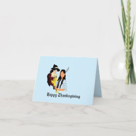 Thanksgiving med mappat Helgdag-kort med Prayer Helgkort