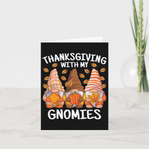 Thanksgiving med min nomies sjunker nome-höstpenna kort