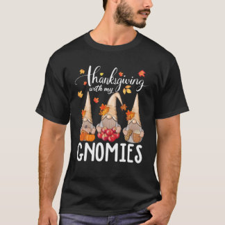 Thanksgiving med mina domäner, 3 Gnome-kolvpump T Shirt