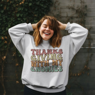 Thanksgiving med mina domäner, familjens Thanksgiv T Shirt