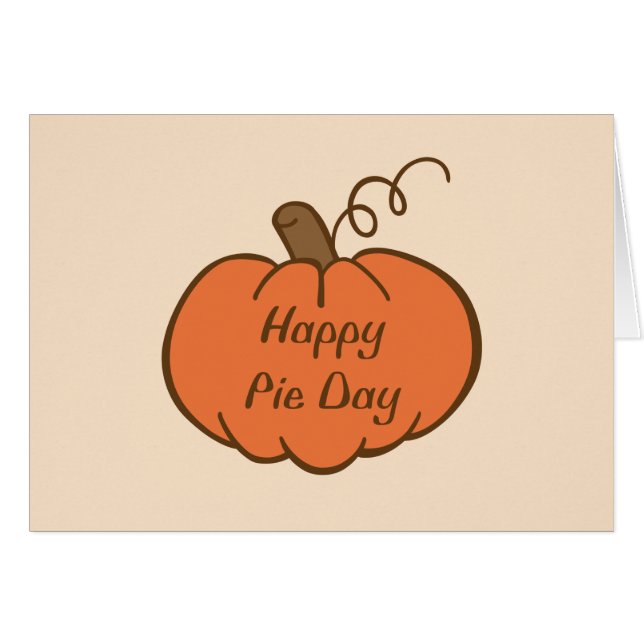 Thanksgiving Middag Hälsningskort (Framsidan Horizontal)