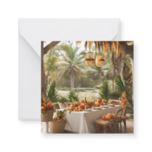 Thanksgiving Middag i Tropikarna