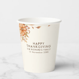 Thanksgiving Middag Inbjudan Boho Theme