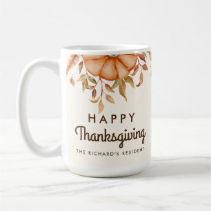 Thanksgiving Middag Inbjudan Boho Theme Kaffemugg