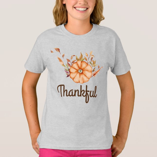 Thanksgiving Middag Inbjudan Boho Theme T Shirt (Framsida)