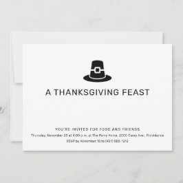 Thanksgiving Middag Inbjudningar