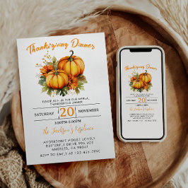 Thanksgiving Middag |Insamlande av alla Helgdag Inbjudningar