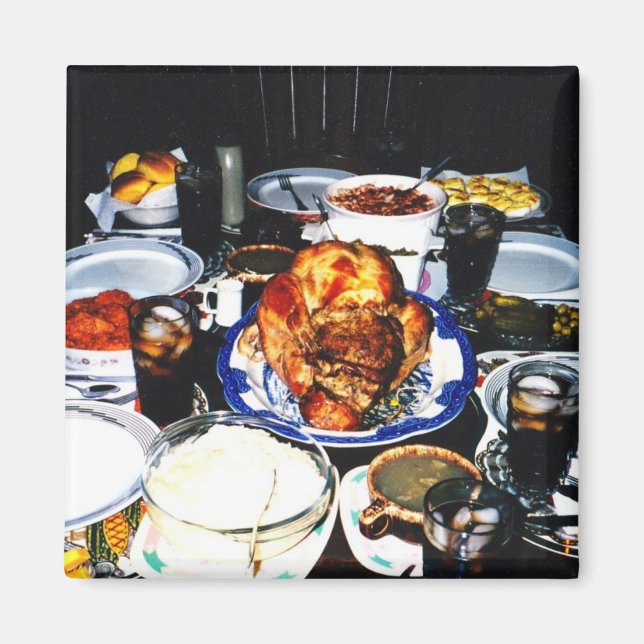 Thanksgiving Middag,Magnet Magnet (Framsidan)