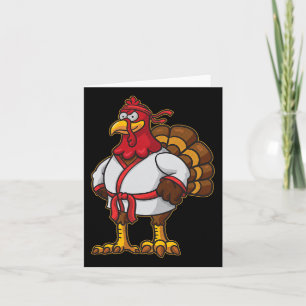 Thanksgiving Mma Kickboxing Judo Karate Gobble Pla Kort