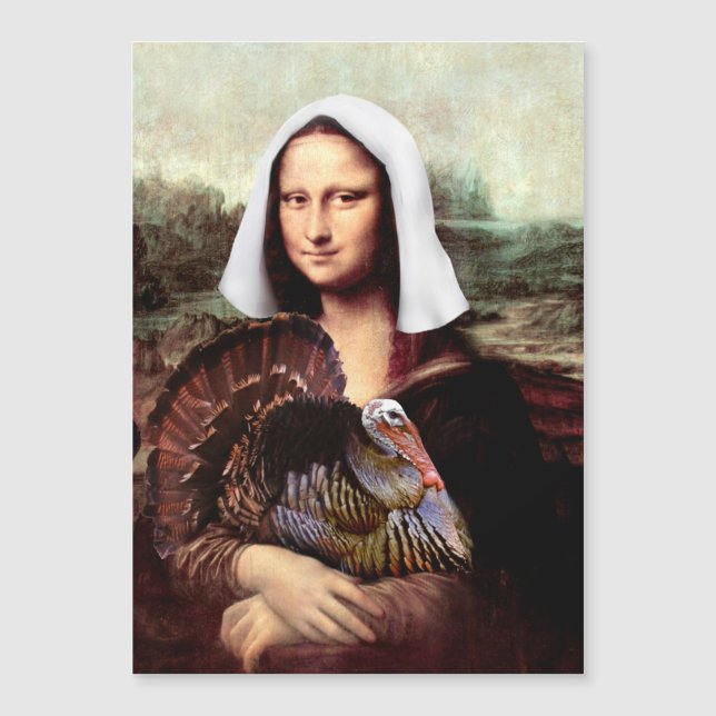 Thanksgiving Mona Lisa Pilgrim (Framsida)