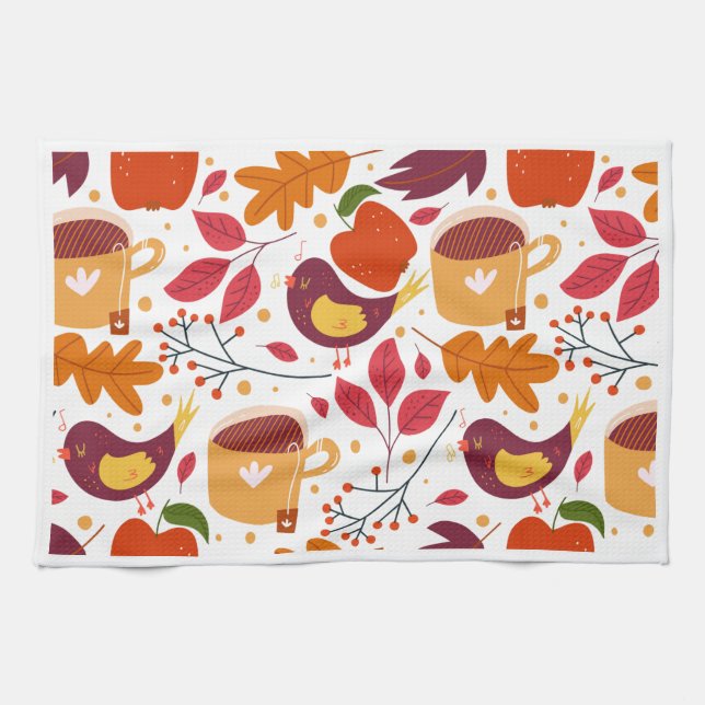 THANKSGIVING MÖNSTER DESIGN KITCHEN TOWEL KÖKSHANDDUK (Horisontell)