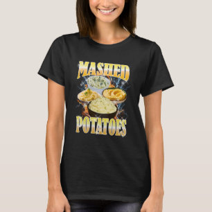 Thanksgiving Mosade Potatis Bootleg 90-Tal Raprock T Shirt