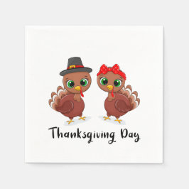 Thanksgiving Napkins Pappersservett