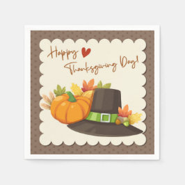Thanksgiving Napkins Pappersservett