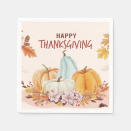 Thanksgiving Napkins Pappersservett