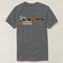 Thanksgiving och kanske fem personer t shirt