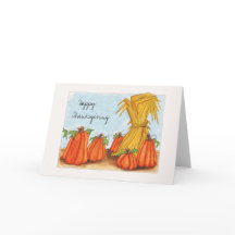 Thanksgiving och pumpor