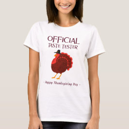 Thanksgiving Officiell Taste tester T Shirt