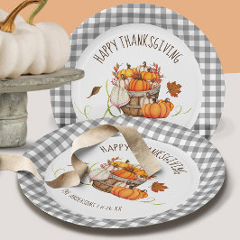 Thanksgiving Paper Plates