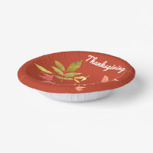 Thanksgiving Papper Bowl