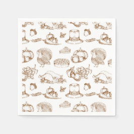 Thanksgiving Pappersservett