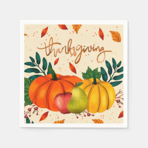 Thanksgiving Pappersservett