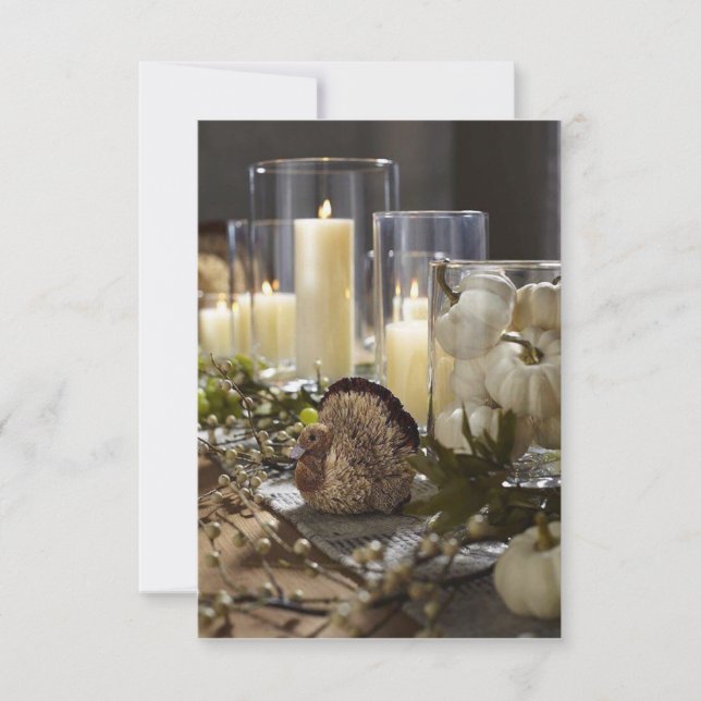 **THANKSGIVING PARTY ELLER DINNER** INBJUDANDE INBJUDNINGAR (Framsida)