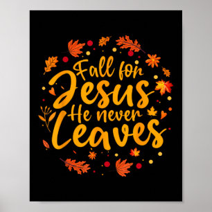 Thanksgiving Party faller för Jesus han Lämnar ald Poster