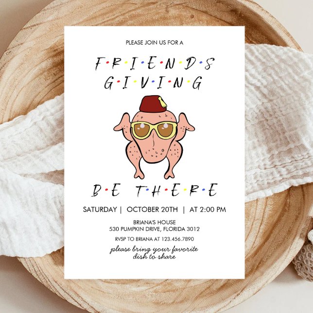 Thanksgiving Party Inbjudningar (Skapare uppladdad)