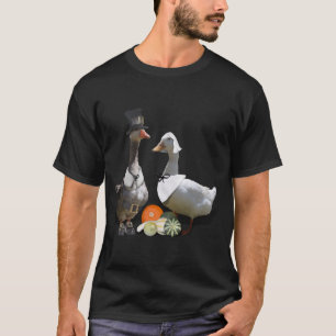 Thanksgiving Pilgrim Anka par T Shirt