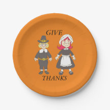 Thanksgiving Pilgrim Boy and Girl