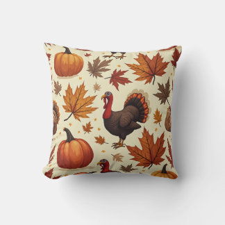 Thanksgiving Pillow Cushion Kudde