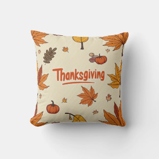 Thanksgiving Pillow-dyna Kudde