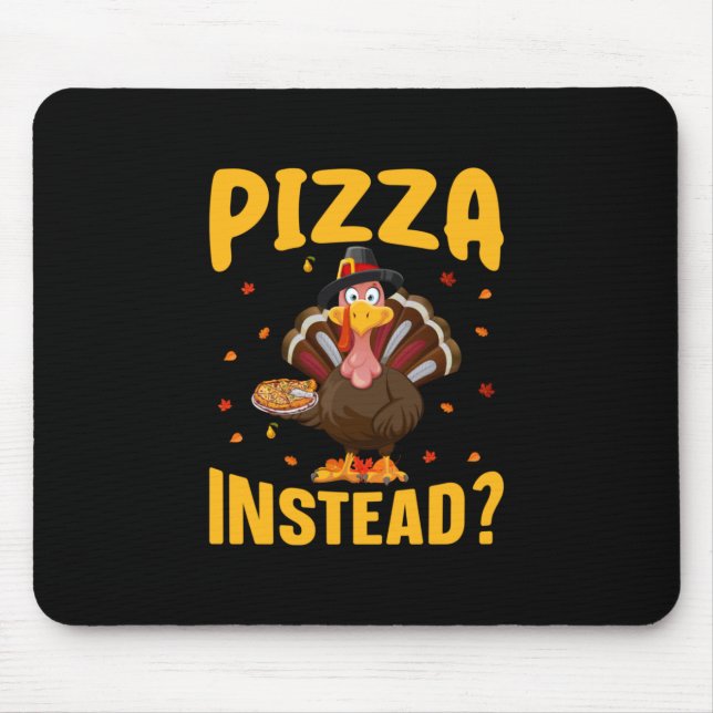 Thanksgiving Pizza i stället Musmatta (Framsidan)