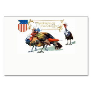 THANKSGIVING PLACE-KORT BORDSNUMMER