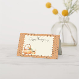 Thanksgiving Placeringskort